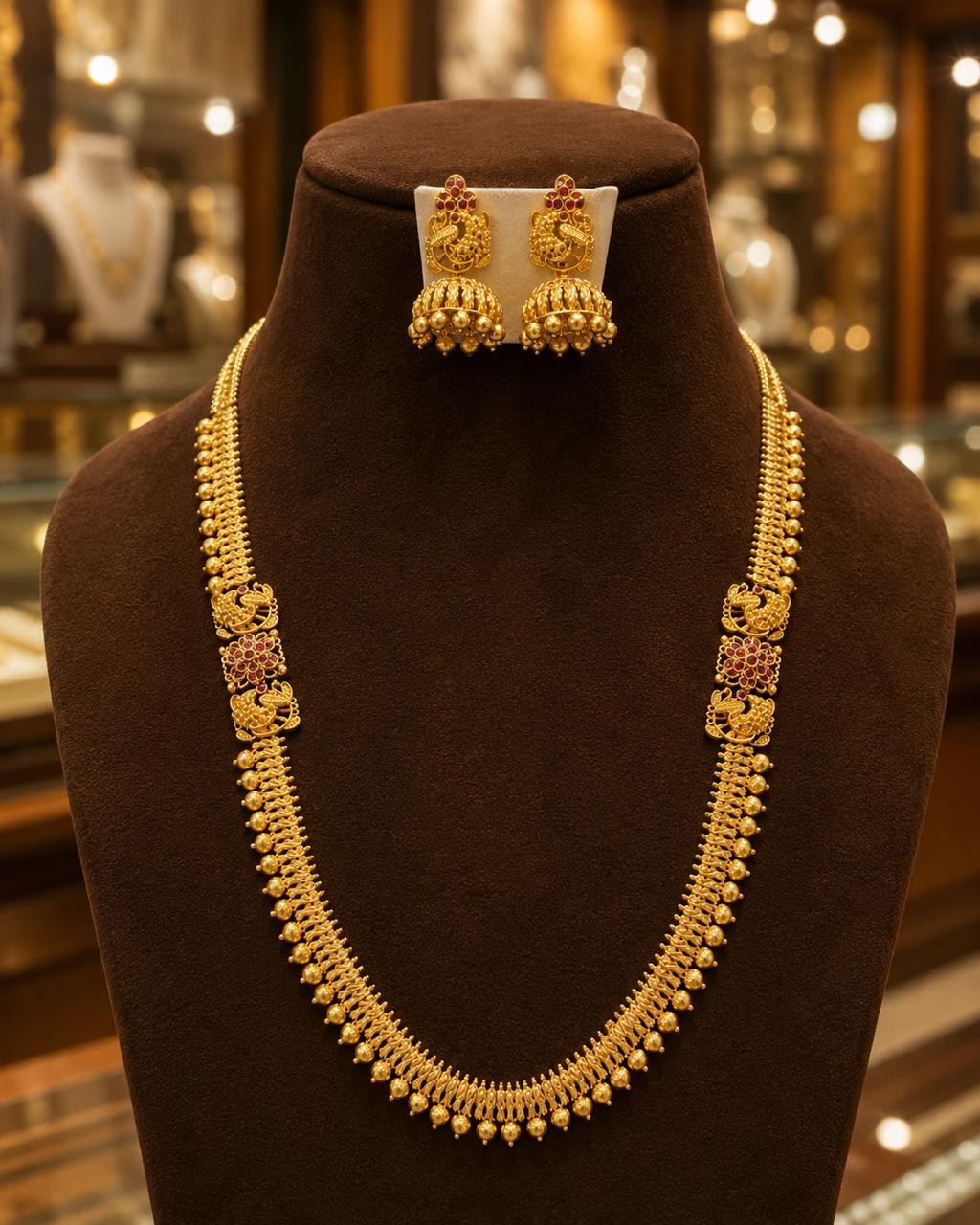 Peacock Antique Harram Set