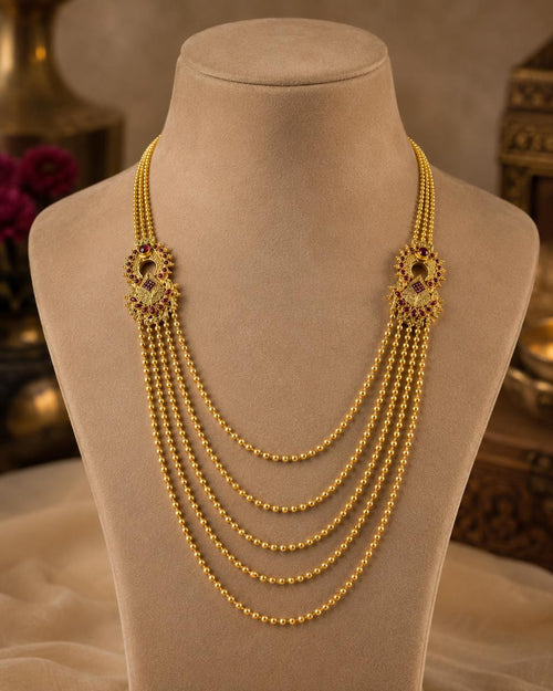 Antique Multi-Layer Beaded Haram
