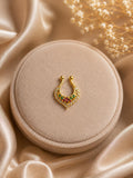Traditional CZ Multicolor Septum Ring