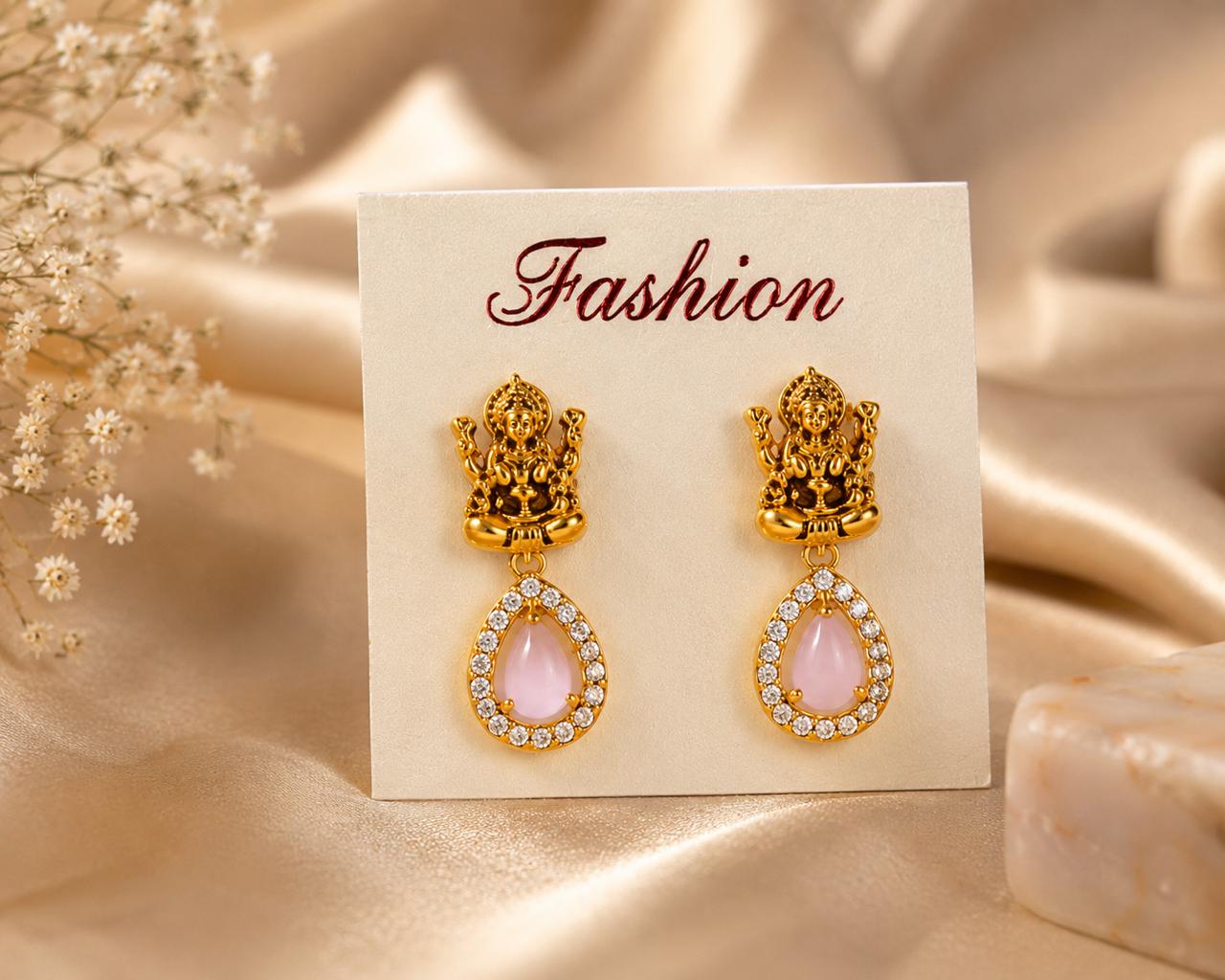 Lakshmi Teardrop Earrings