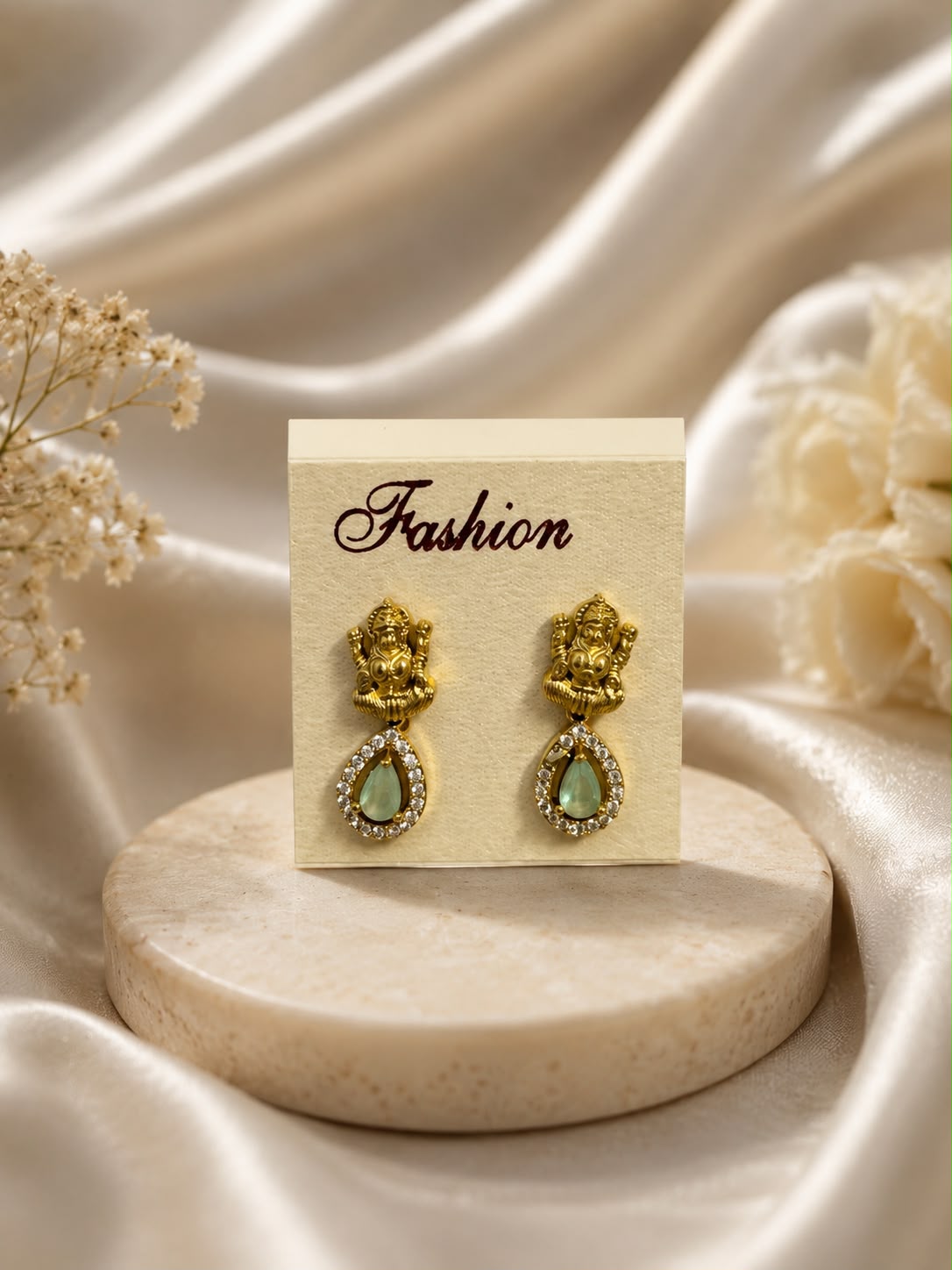 Lakshmi Teardrop Earrings